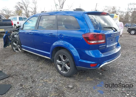 2015 Dodge Journey Crossroad z USA, uszkodzony, nr VIN 3C4PDCGG3FT698011